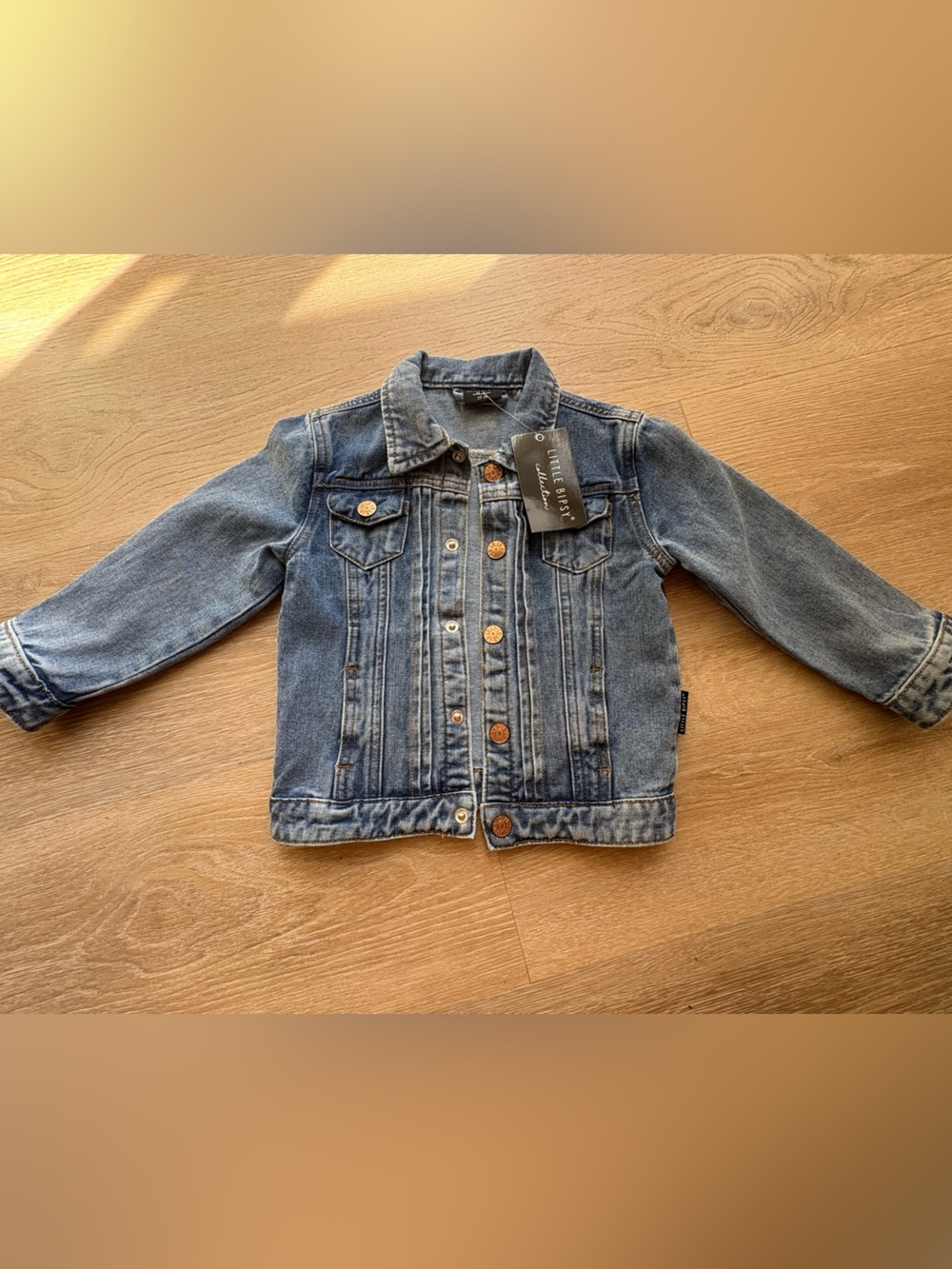 Little Bipsy Classic Blue Denim Jacket